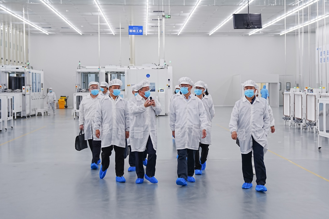 珠海市领导一行莅临琏升光伏参观调研