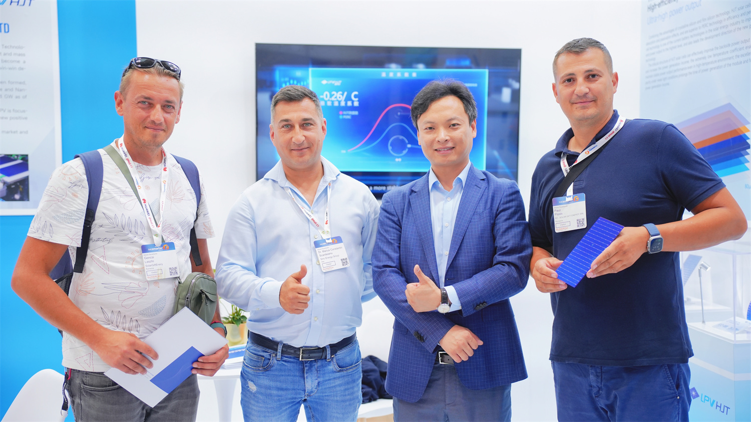 琏升光伏亮相慕尼黑,高效异质结技术引领光伏创新风潮